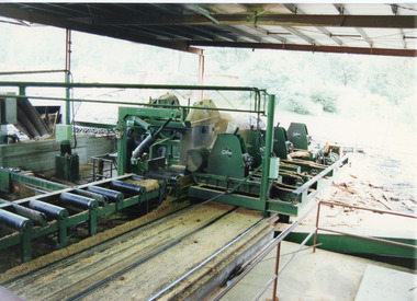 Photograph - Nowa Nowa Sawmill, Tambo Shire, 1996 c