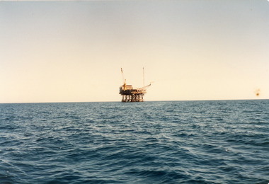 Photograph - Oil Rig, 2000 c