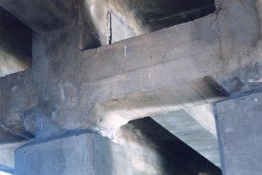 Photograph - North Arm Bridge, Lakes Post Newspaper, 1999