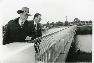 Photograph - Bridges, Lakes Post Newspaper, 1995