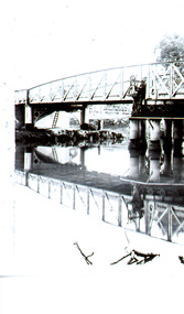 Photograph - Bridges, Swing bridge over Latrobe River, Sale, 1935