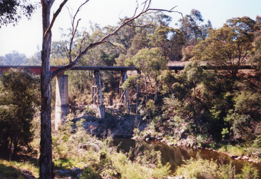 Photograph - Boggy Creek bridge  Nowa Nowa, Victoria, 1998