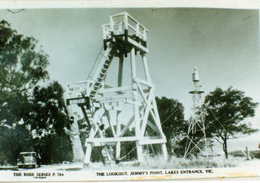 Photograph - Lookout tower Jemmy's Point, The Rose Series, 1950