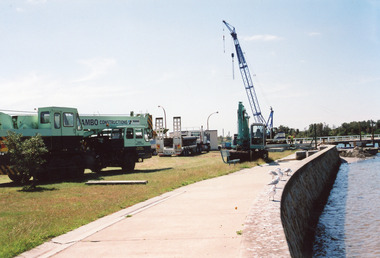 Photograph - Footbridge  Lakes Entrance Victoria 2008