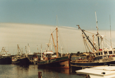 Photograph - Fishing Boats, 1975c