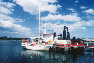 Postcard - Bullock Island Wharf, 1993