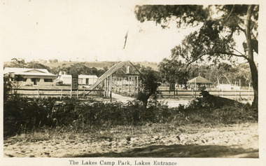 Postcard, Whiters Camp Park, 1928c