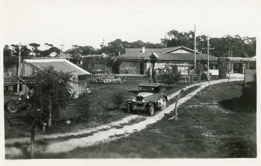 Postcard - Lakes Camping Park, Whiters Camp Park, 1932