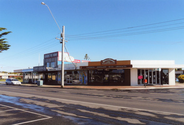 Photograph - Esplanade Lakes Entrance 1997, Holding M, Shops