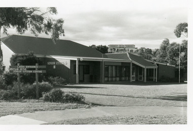 Photograph - Senior Citizen's Centre, 1989