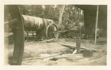 Photograph - Bunga  Oil Bore, 1932 c