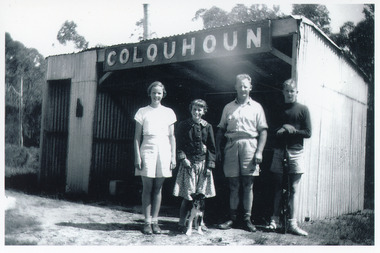Photograph - Colquhoun Railway Siding, 1954
