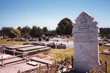 Photograph - Lakes Entrance Garden Cemetery, Palmers Road, Lakes Entrance Victoria, 2007