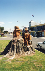 Photograph - Memorial Carvings by John Brady, 1999c
