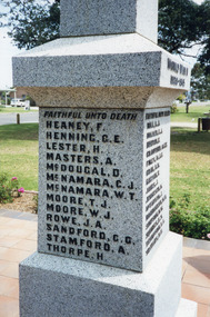 Photograph - War Memorial, Marine Parade, Lakes Entrance  1992, Wendy Price