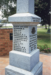 Photograph - War Memorial, Marine Parade, Lakes Entrance  1992, Wendy Price