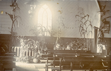 Photograph - Interior of St Nicholas Church,  Lakes Entrance Victoria c1920