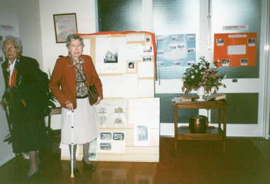 Photograph, Bennett Vera, Centenary Display, St Nicholas Anglican Church Lakes Entrance Victoria, 1993