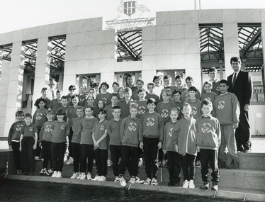 Photograph - Swan Reach School Canberra trip  1993, Auspic, Govt Photographic Service