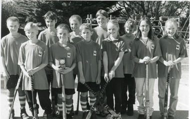 Photograph - Swan Reach School Hockey Team 1995, Lakes Post Newspaper