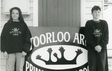 Photograph - Toorloo Arm School logo, 1994, Lakes Post Newspaper