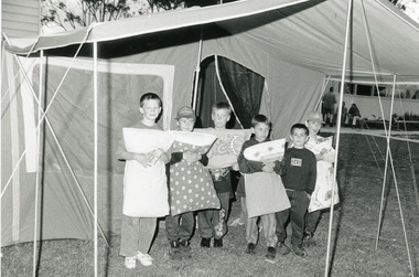Photograph - Toorloo Arm School sleep-over 1996, Lakes Post Newspaper
