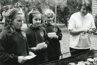 Photograph - Metung Primary School at Tambo Cluster Primary Schools Japanese Day. 1996, Lakes Post Newspaper