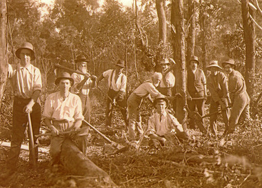 Postcard - Kalimna West School 1900