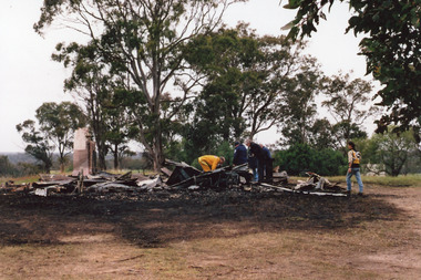 Photograph - Nungurner Hall/original Nungurner School fire 2011, 2011