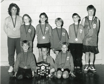Photograph - Nungurner School basketball team  1995, Lakes Post Newspaper