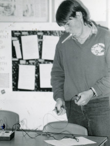 Photograph - Andrew Carter, Lakes Post Newspaper, 1990