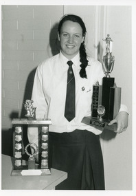 Photograph - Public Speaking, Lakes Post Newspaper, 1996