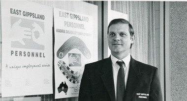 Photograph - Richard Allen  1994, Lake Post Newspaper