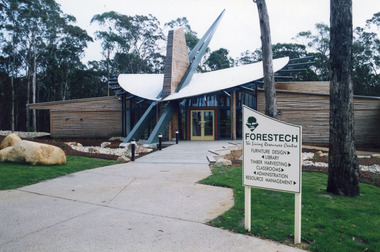 Photograph - TAFE  Forestec building, Lakes Entrance Victoria   1990, Lakes Post Newspaper