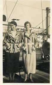 Photograph - Eva Harbeck and Gladys Legg  1933, Gladys Legg