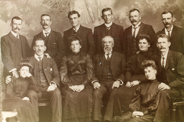 Photograph - Coate Family  1900