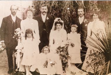 Photograph - Isabelle Gray and Joseph Robert Coate  c1900