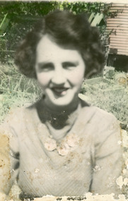 Photograph - Allen Family, Vera Allen at 18 years 1941, 1941c