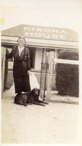 Photograph - Mrs Catherine Beveridge of Kiora guest house  c1930s