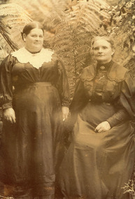 Photograph - Elizabeth Hennessy, Anne Ellen Falk  c1900