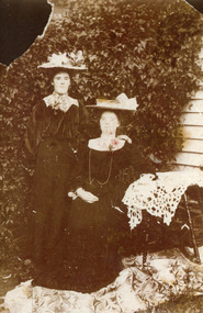 Photograph - Alice Falk and Lizzie Falk  c1910