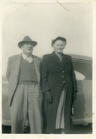 Photograph - William Louis Wilkins and his wife Mary Elizabeth  c1955