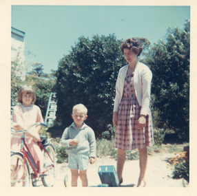 Photograph - Margaret, Erin and Stewart Campbell  c1965