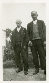 Photograph - James Todd and son Harry  c 1933