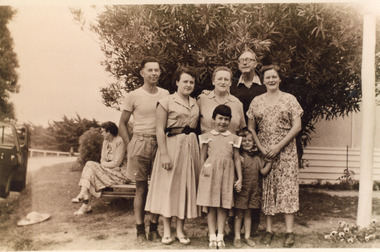 Photograph - Crone/ Ray family   c1950
