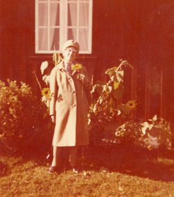 Photograph - Bertha Hansen  c1969, Lakes Post Newspaper