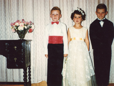 Photograph - Lakes Entrance Primary School Junior debutante ball 1961, Bunty Bulmer