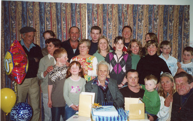 Photograph - Ray Mildenhalls 100th birthday 2005, Lakes Post Newspaper