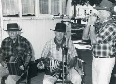 Photograph - Bush Band, Lakes Post Newspaper, 1990