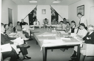 Photograph - Tambo Shire Staff, Lakes Post Newspaper, 1994